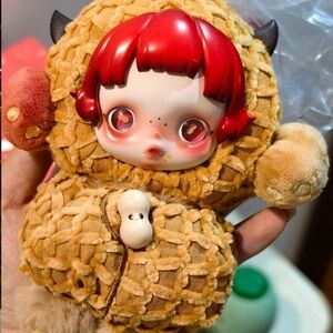 SKULLPANDA You Found Me! - Pranky Peanut - Doll Pendant - POPMART